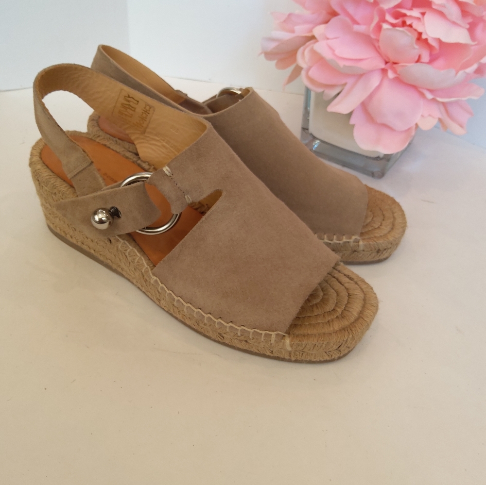 Rag & bone Arc suede espadriles platform sandals